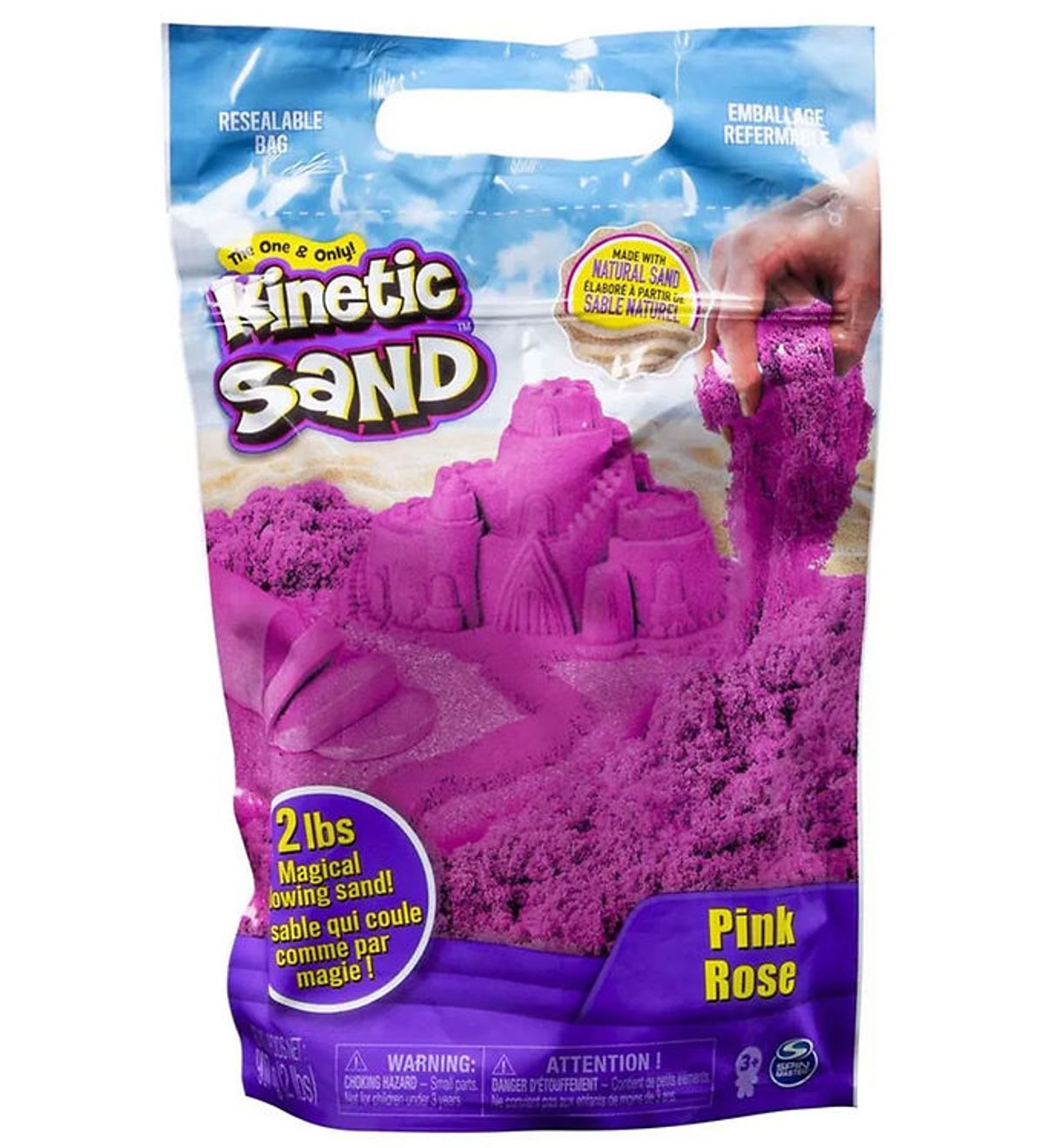 Kinetic Sand Strandsand - 900 gram - Pink/Rosa