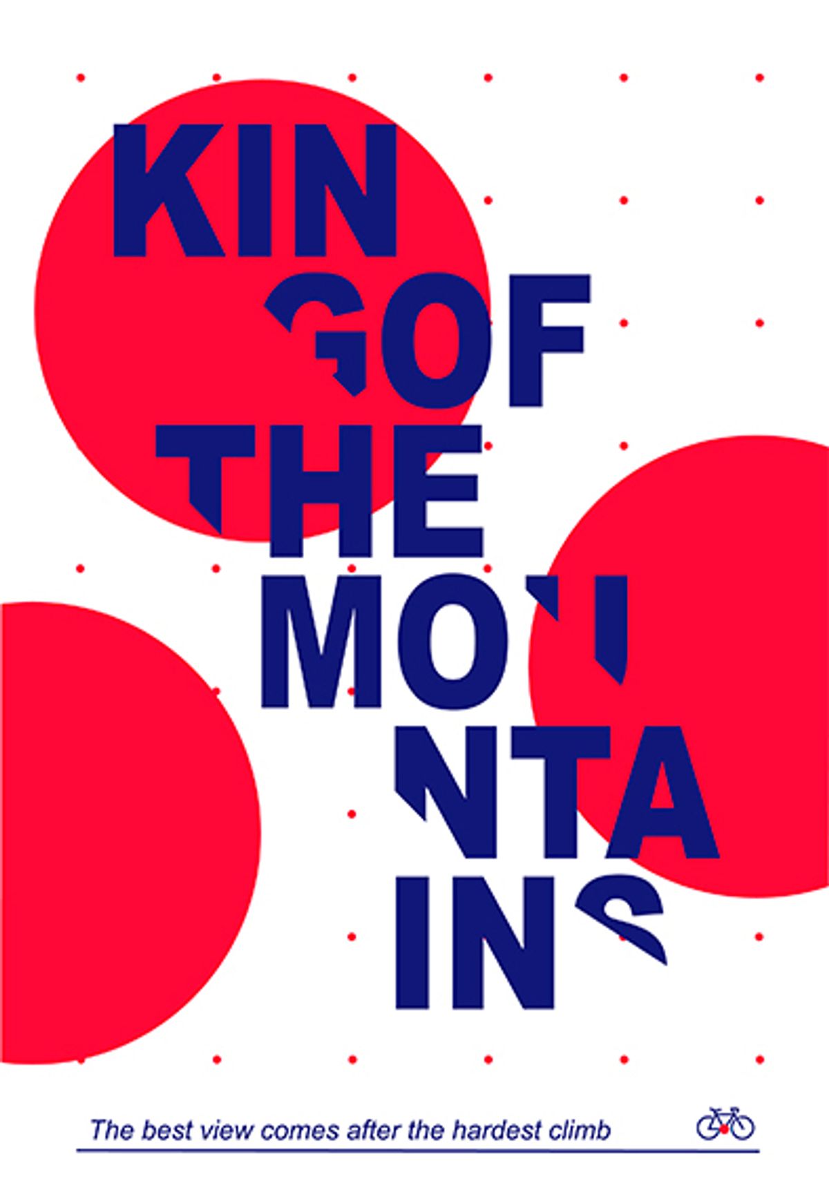 King of the mountains 2023 af Plakatwerket