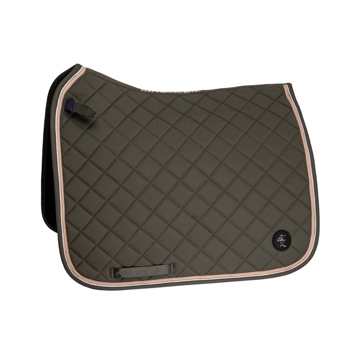 Kingsland Ella Saddle Pad Dressage - Green Beluga