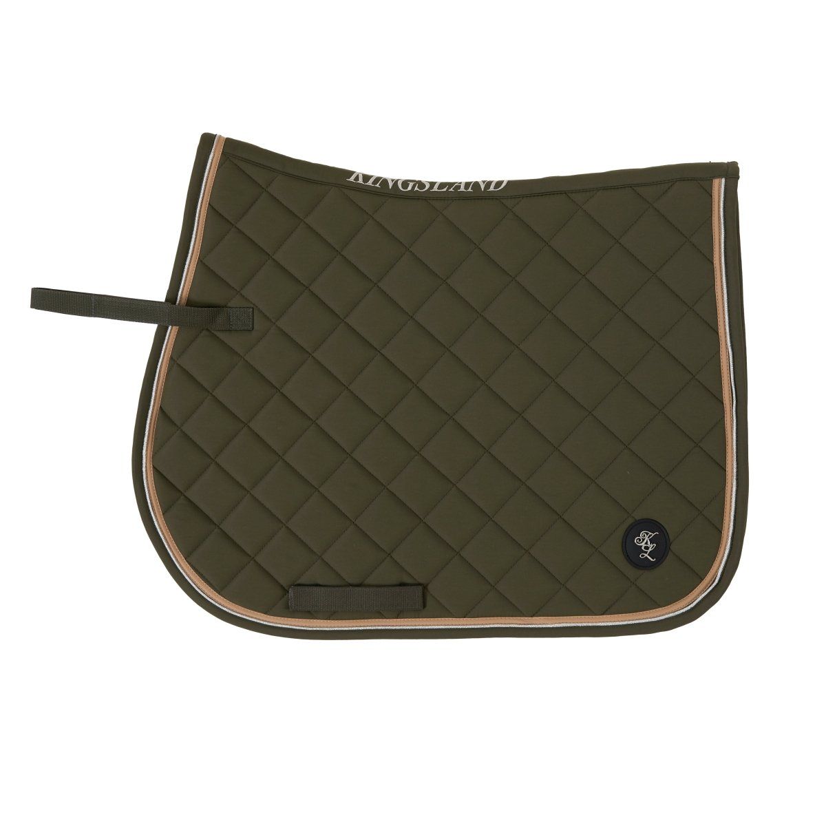 Kingsland Ella Saddle Pad Jumping - Green Beluga