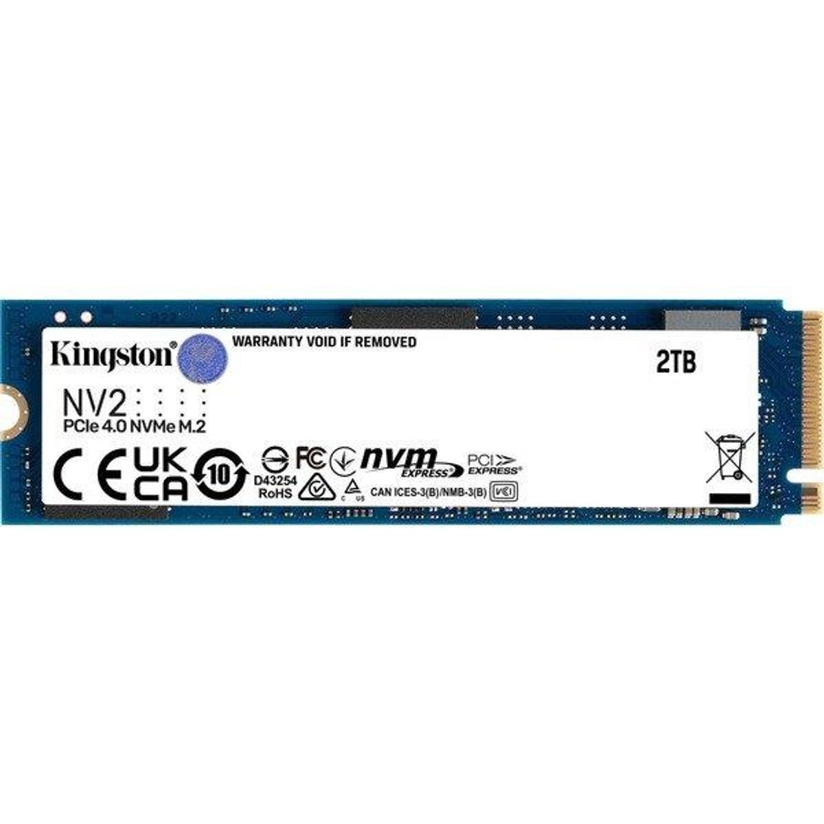 Kingston 2 TB SSD NV2 M.2 2280 PCIe 4.0 NVMe