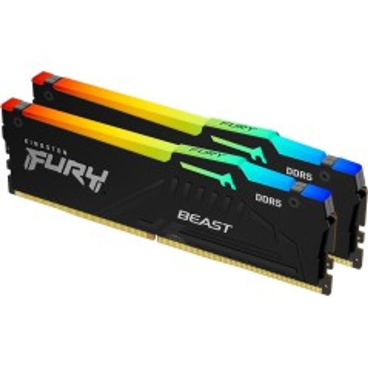 Kingston Fury Beast RGB KF556C36BBEAK2-32 32GB (16GB x2) DDR5 5600MT/s Non ECC DIMM