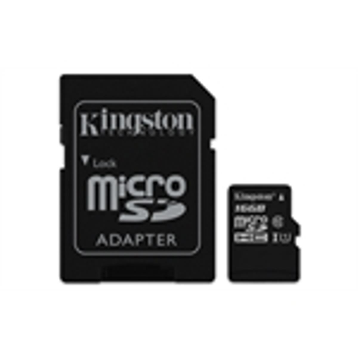 Kingston MicroSDHC 256GB CL10 + Adapter