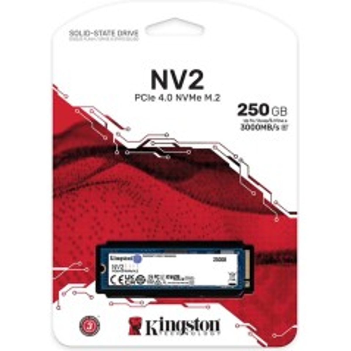 Kingston SSD 250GB 1.3/3.0 NV2 P4 M.2 KIN SSD