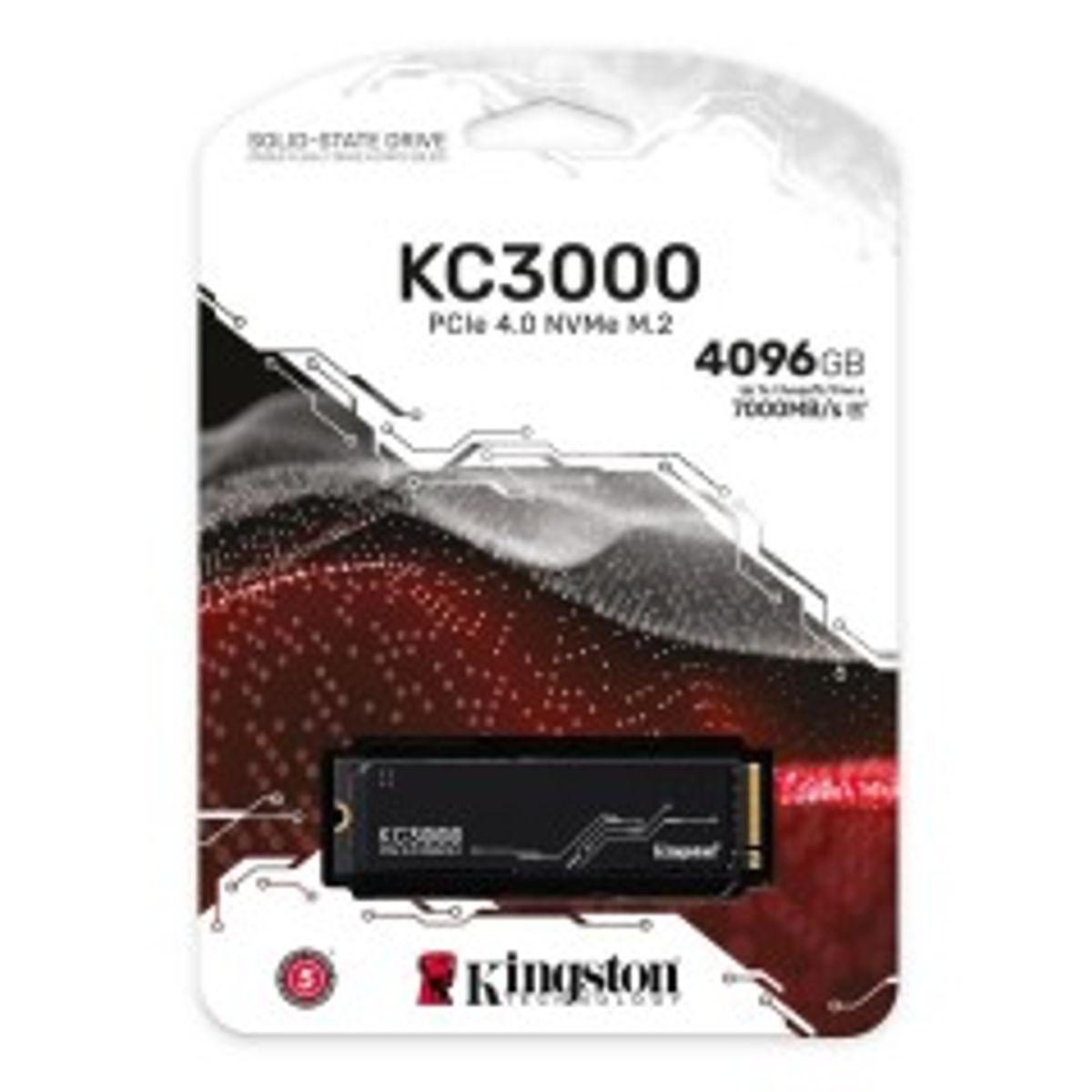 Kingston SSD KC3000 4096GB M.2 PCI Express 4.0 (NVMe)