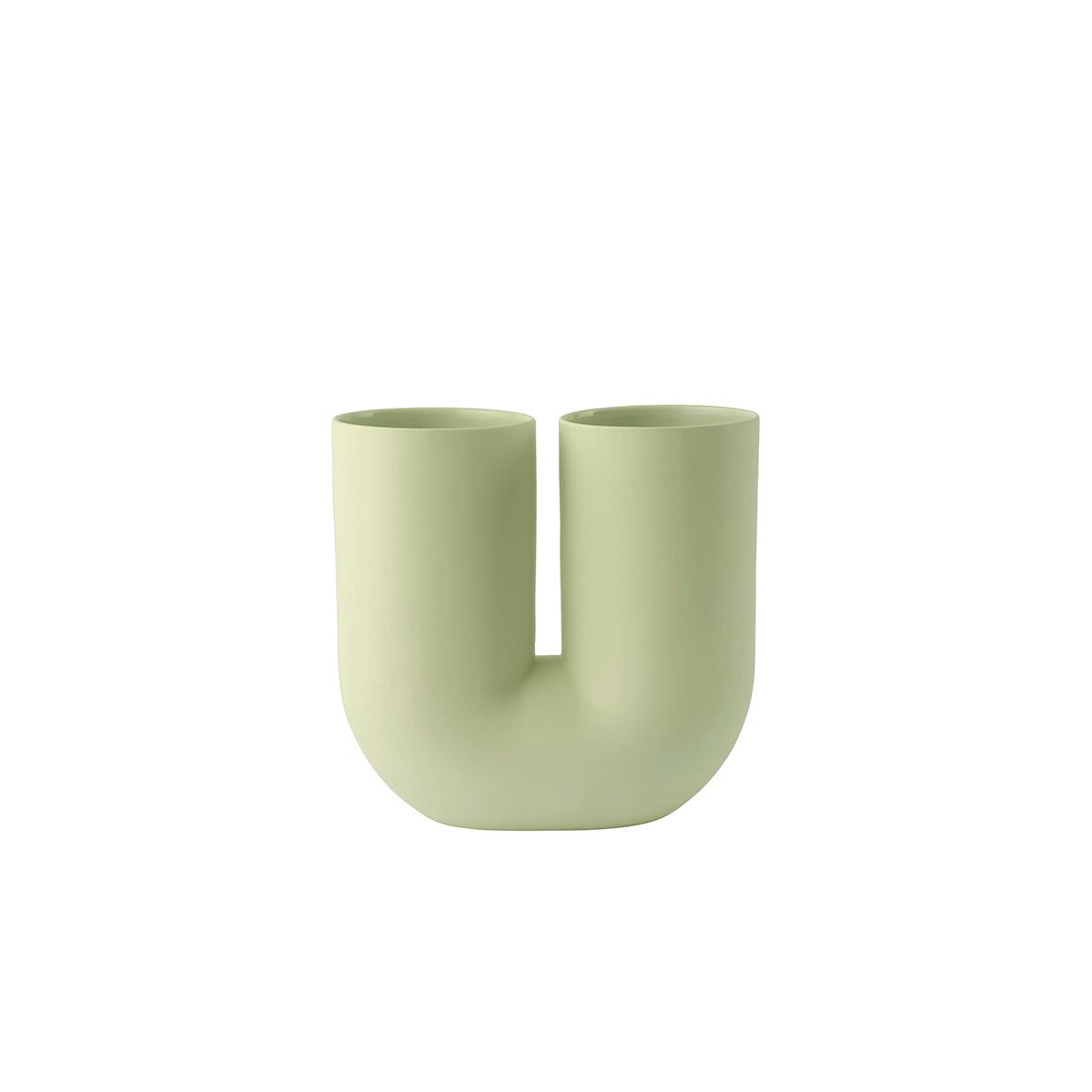 Kink Vase, light green fra Muuto