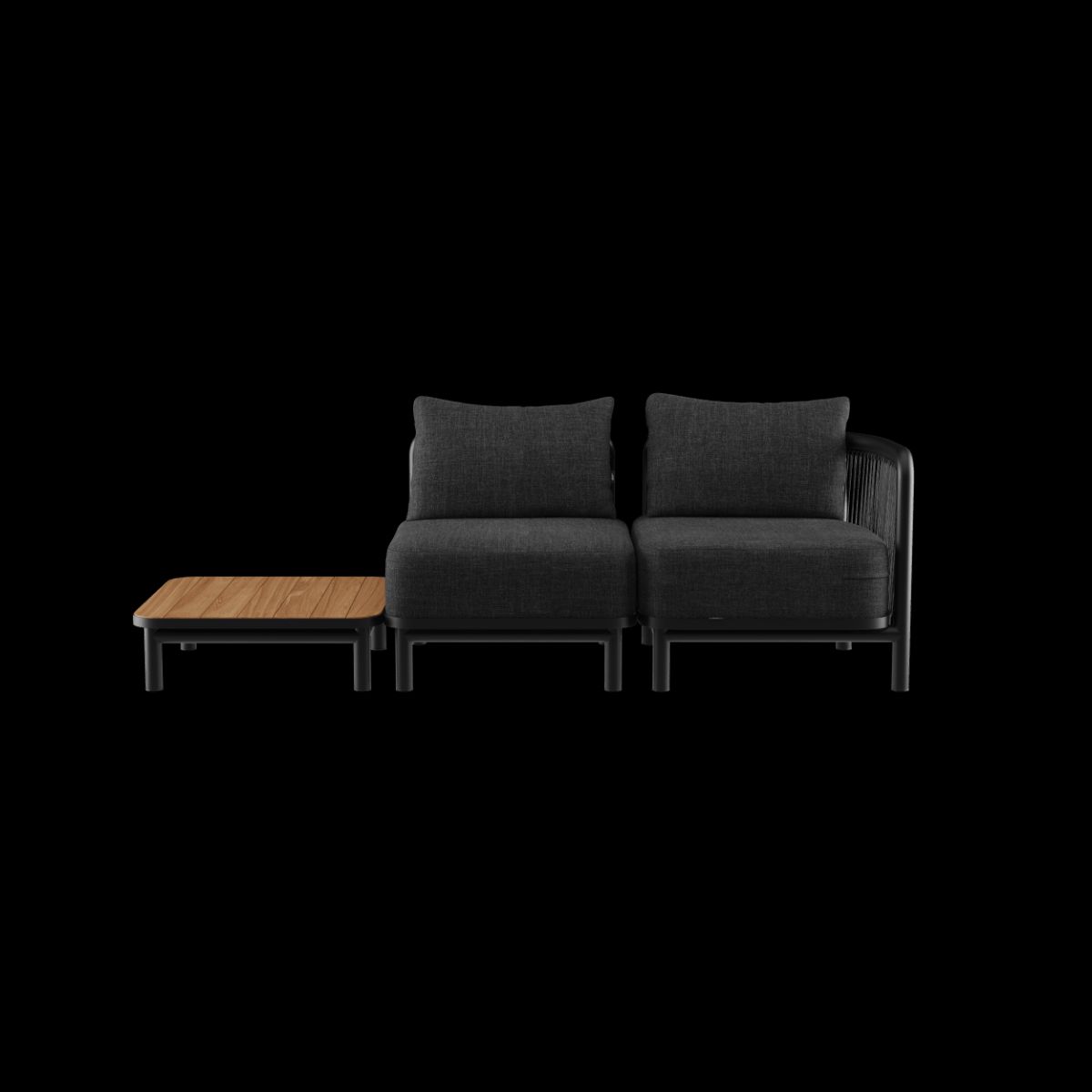 Kirra Lounge Sofa - 2 pers. m. Kirra Table