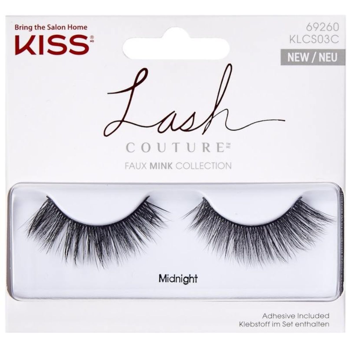 Kiss Lash Couture Faux Mink Collection - Midnight