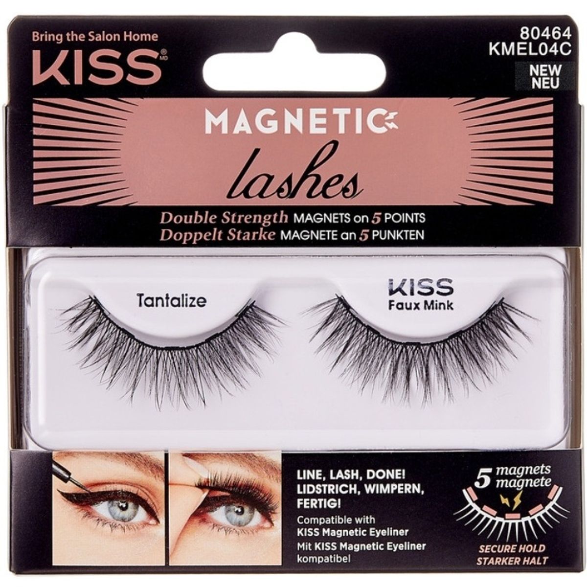 Kiss Magnetic Lashes - Tantalize