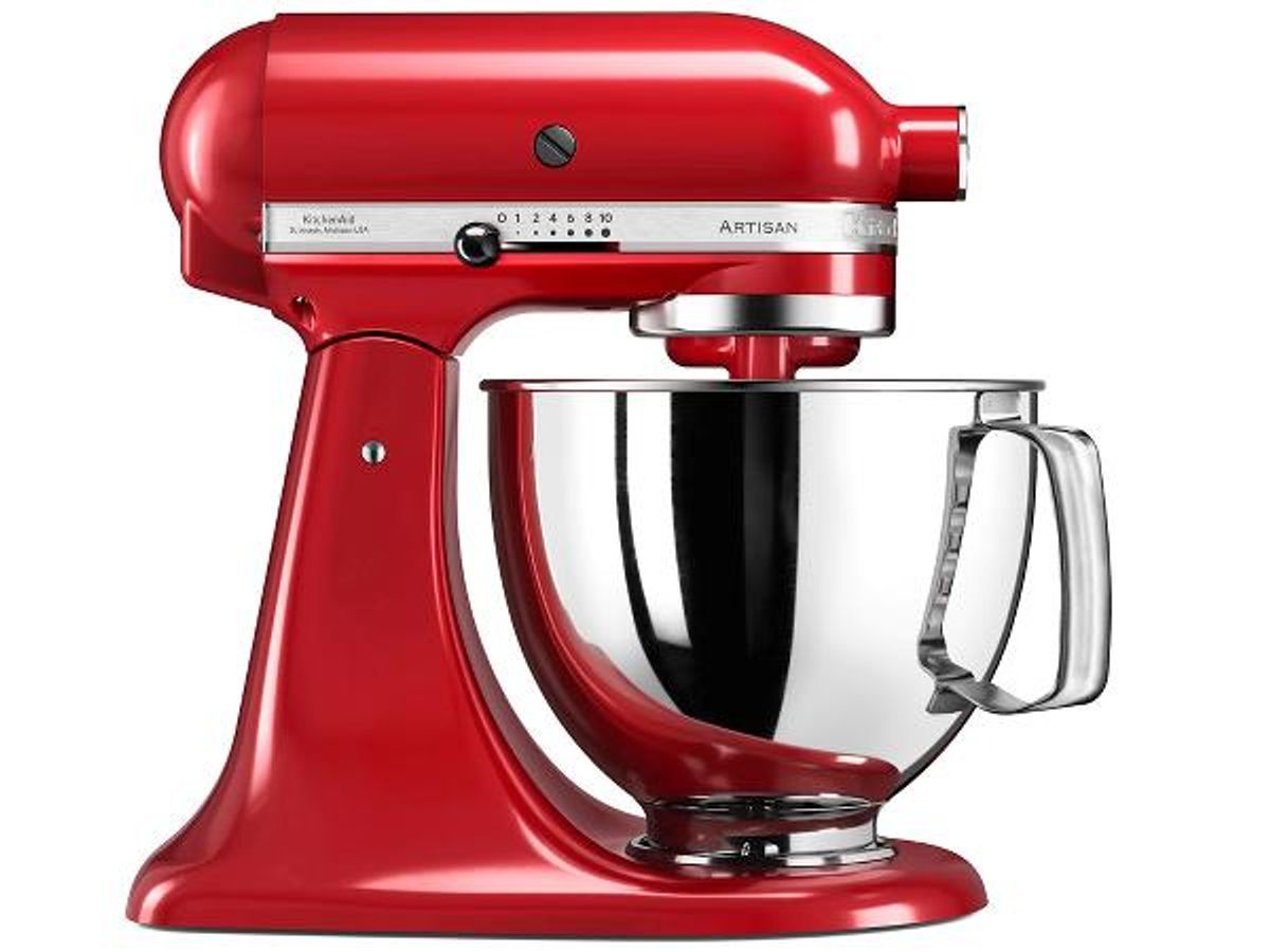 KitchenAid Artisan Køkkenmaskine 4,8 liter 300 watt Rød