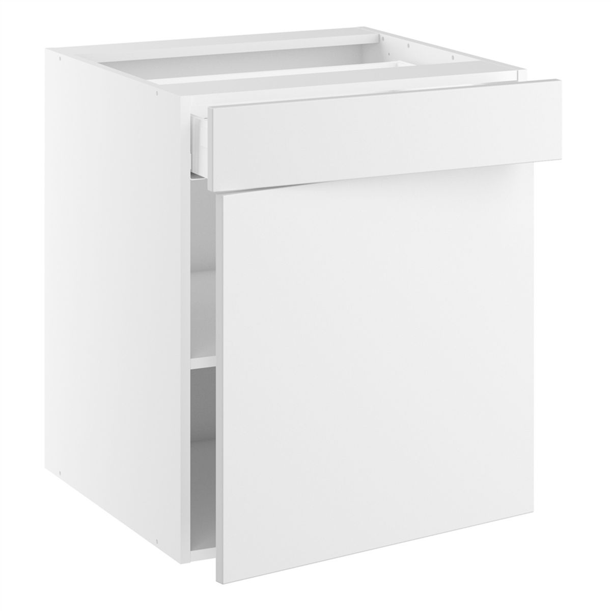 Kitchn Hyldeskab m/1 skuffe og 1 hylde H:704 D:580 B:600