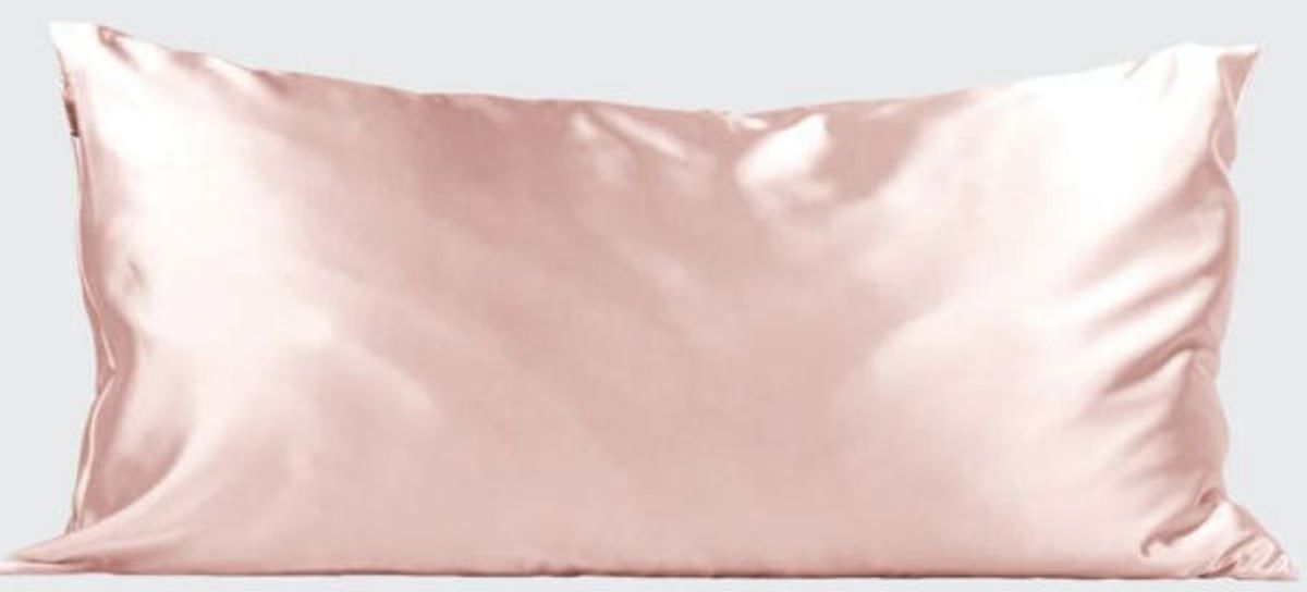 Kitsch standard satin pillowcase blush king size 36x19cm