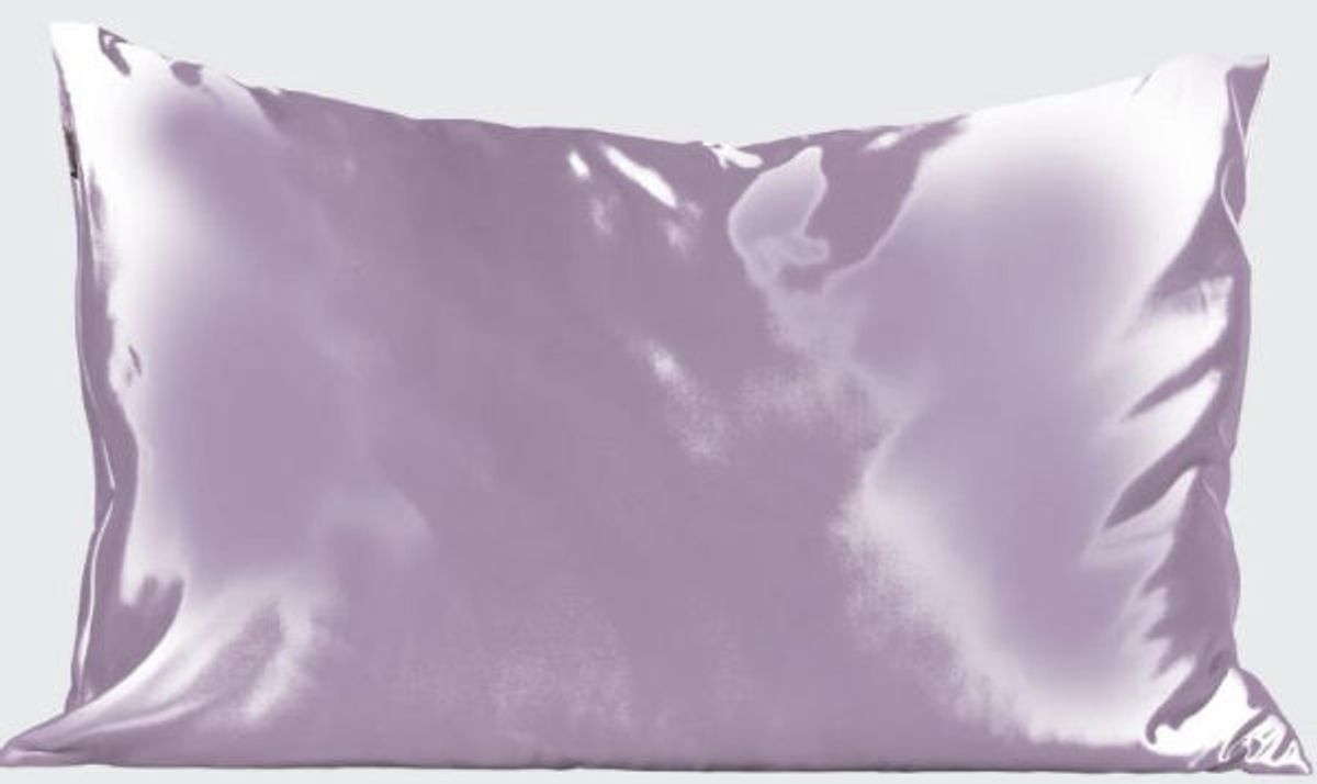 Kitsch standard satin pillowcase lavender 26x19cm