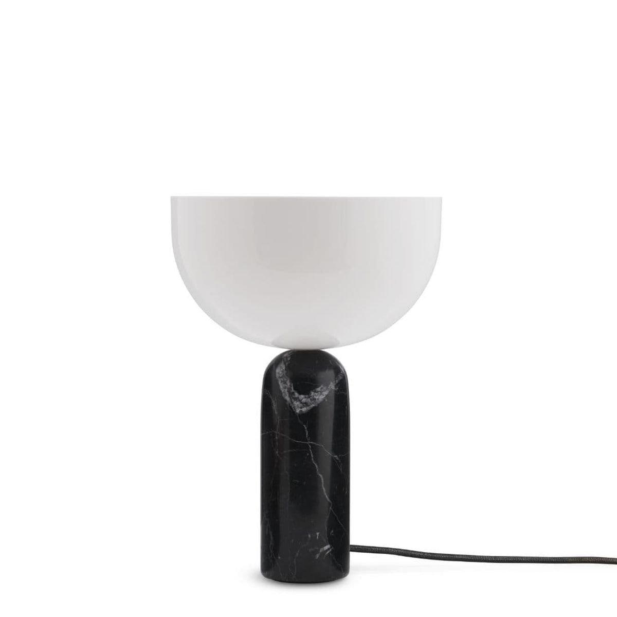 Kizu Bordlampe Sort Marmor Small - New Works