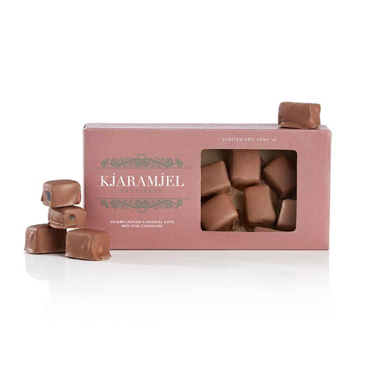 Kjaramjel-lakrjds fudge