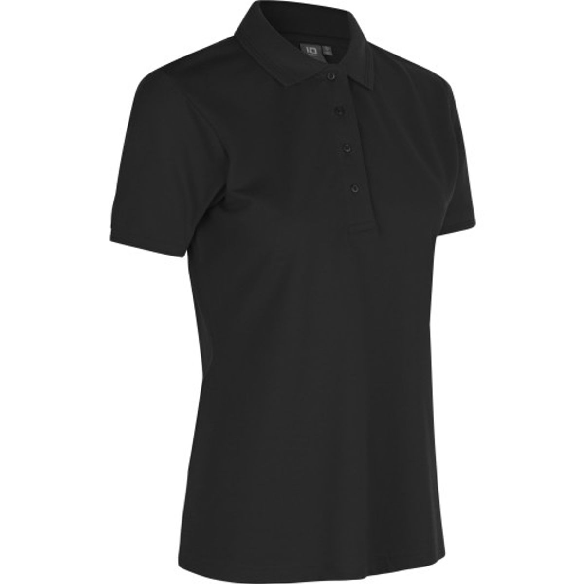 KLASSISK DAME POLOSHIRT SORT L