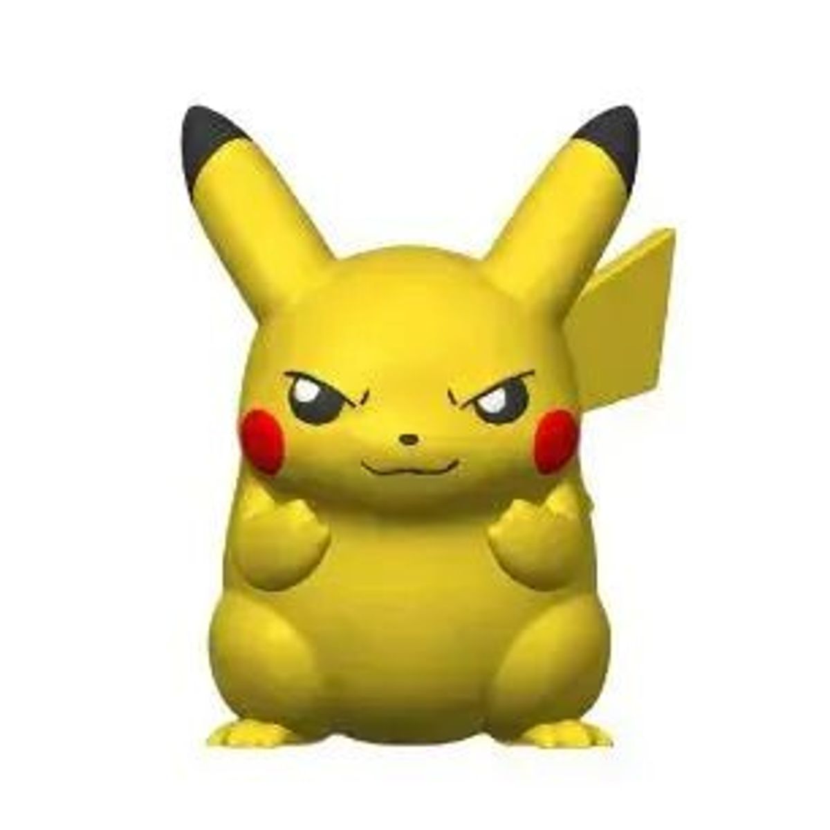 Klassisk Pikachu Retro Figur - 100mm