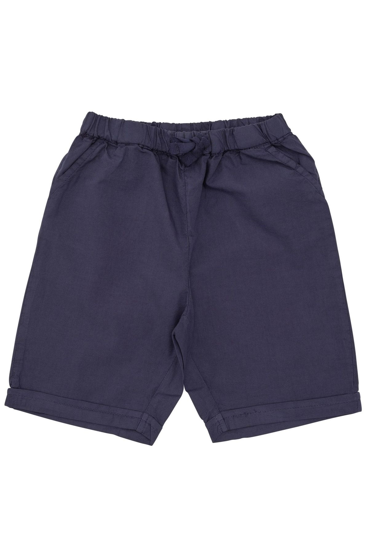 KLASSISK POPLIN SHORTS - NAVY - NAVY / 86