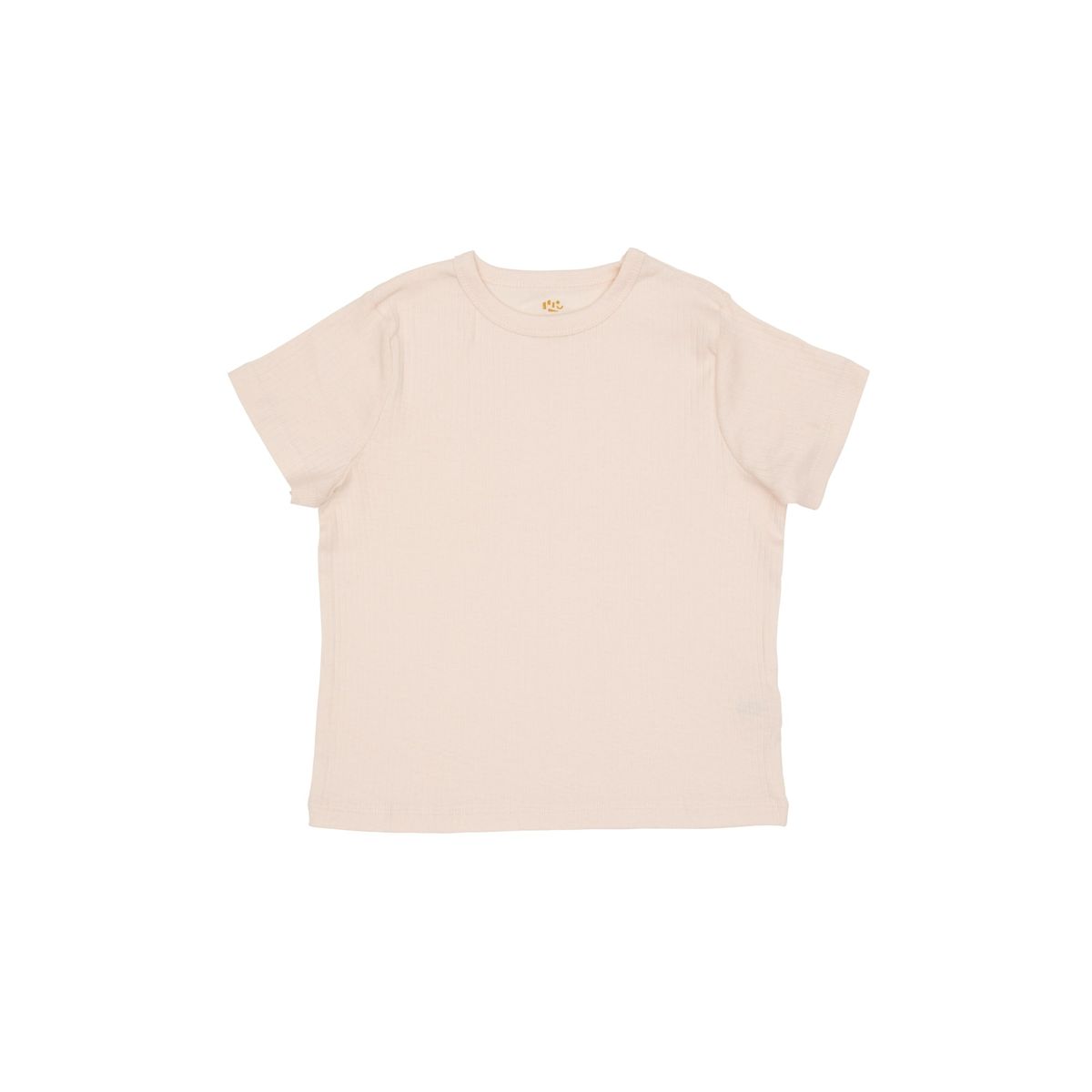 KLASSISK RIB T-SHIRT - SOFT PINK - SOFT PINK / 62