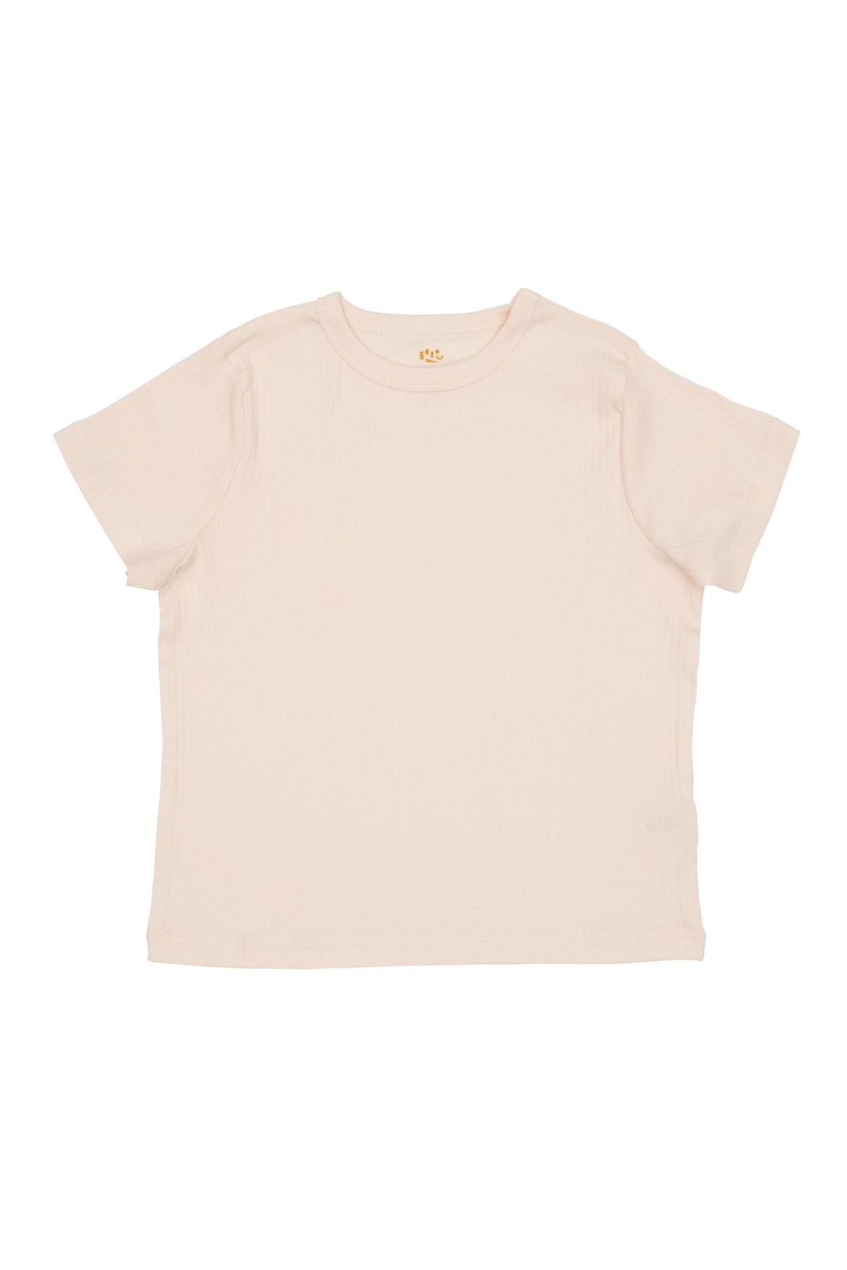 KLASSISK RIB T-SHIRT - SOFT PINK - SOFT PINK / 86