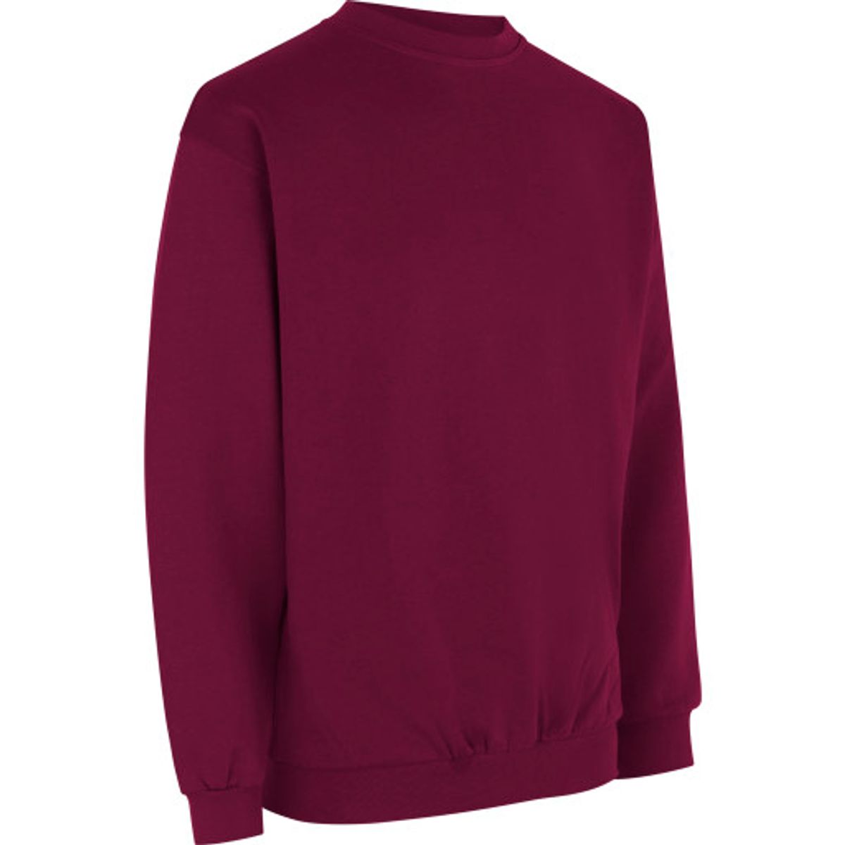 Klassisk sweatshirt bordeaux m