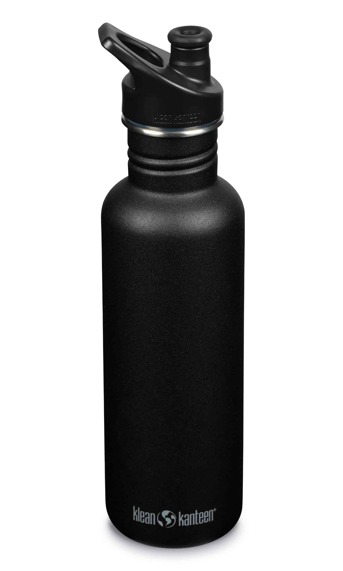 Klean Kanteen drikkedunk i rustfrit stål - Black - 800 ml.