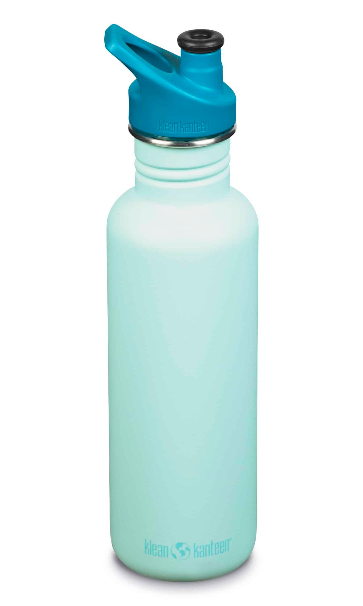 Klean Kanteen drikkedunk i rustfrit stål - Blue Tint - 800 ml.