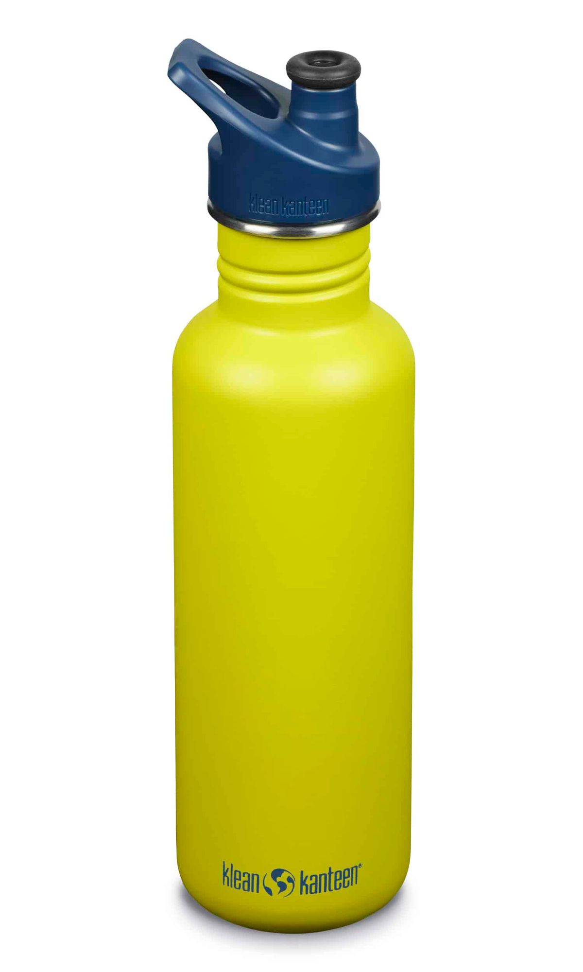 Klean Kanteen drikkedunk i rustfrit stål - Green Apple - 800 ml.