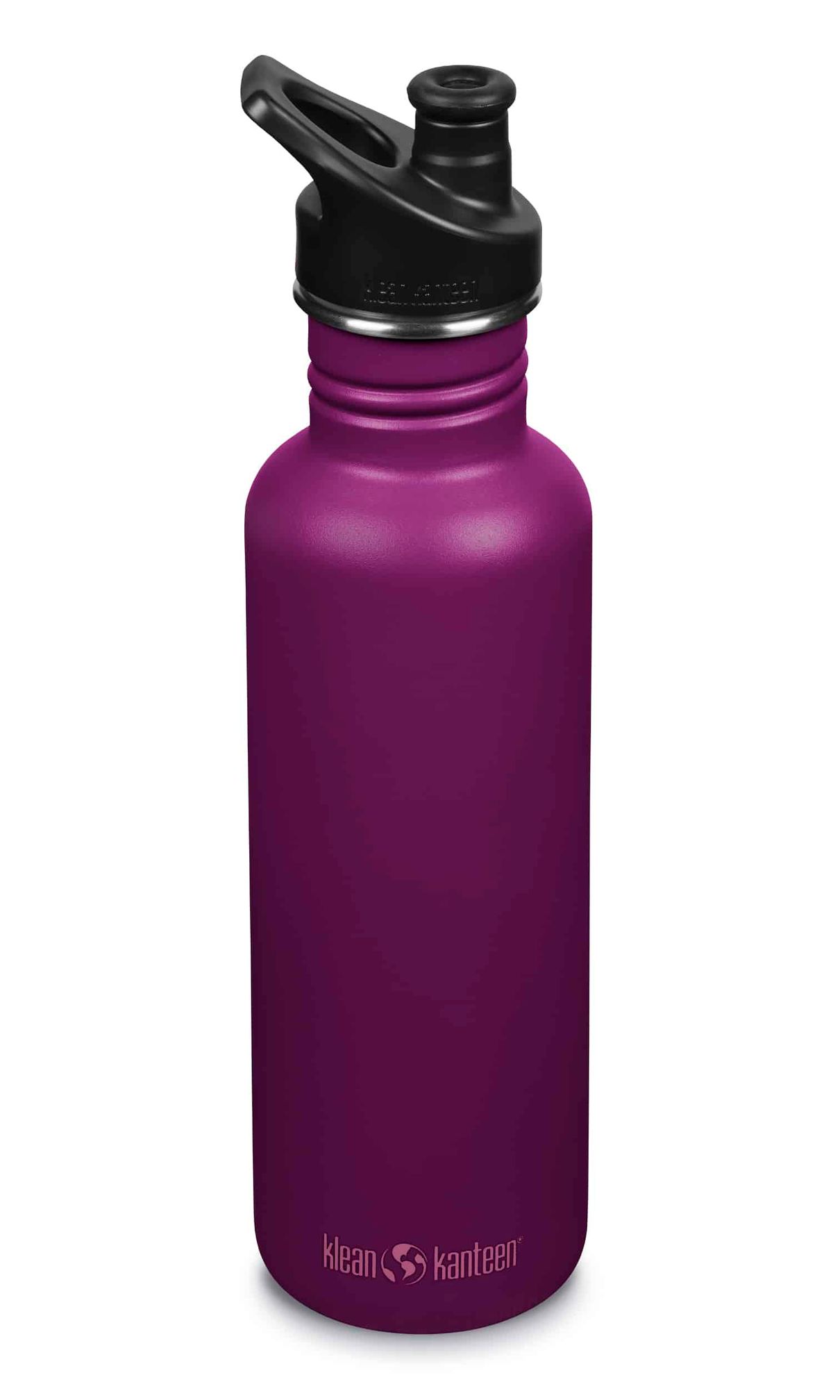 Klean Kanteen drikkedunk i rustfrit stål - Purple Potion - 800 ml.