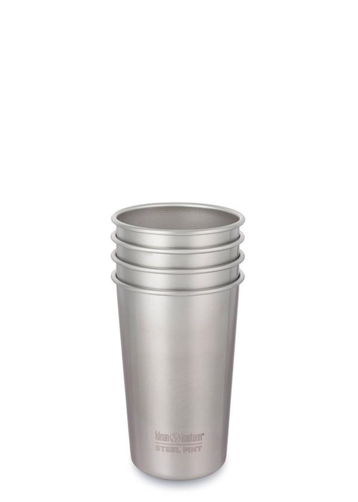 Klean Kanteen kop i rustfrit stål - 473 ml. - 4-pak