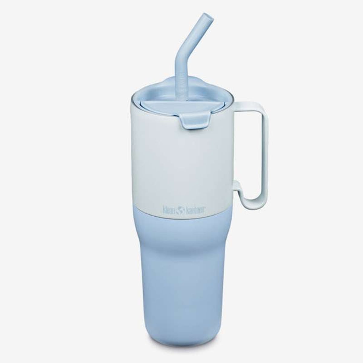 Klean Kanteen Rise Tumbler 1064ml (w/Straw & Flip Straw Lid) - Ice Blue