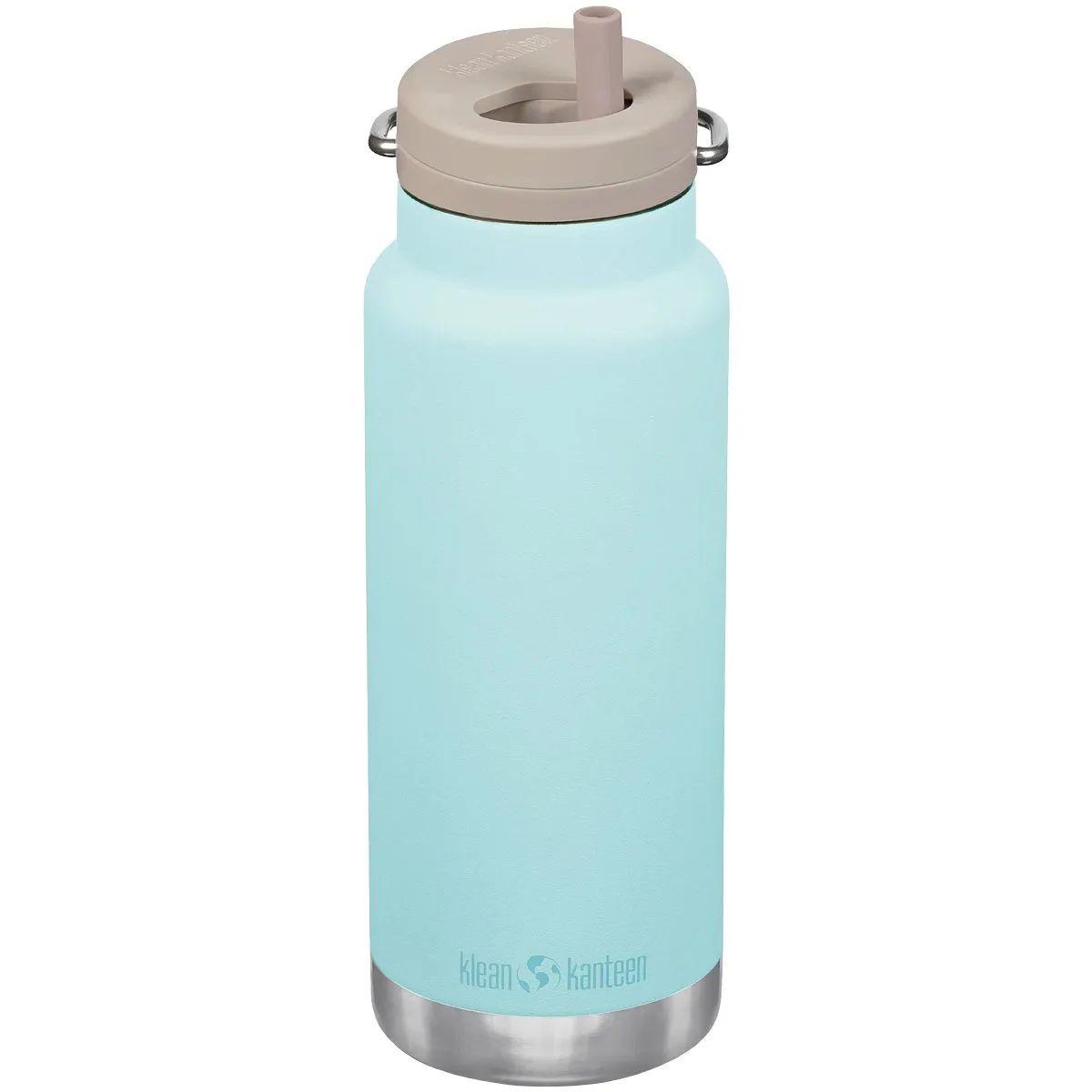 Klean Kanteen termoflaske i rustfrit stål - TKWide - 946 ml. - Twist Cap - Blue Tint