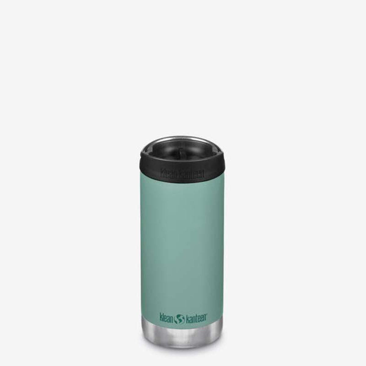 Klean Kanteen TKWide Drikkekop/-flaske - Café Cap - 355ml - Beryl Green