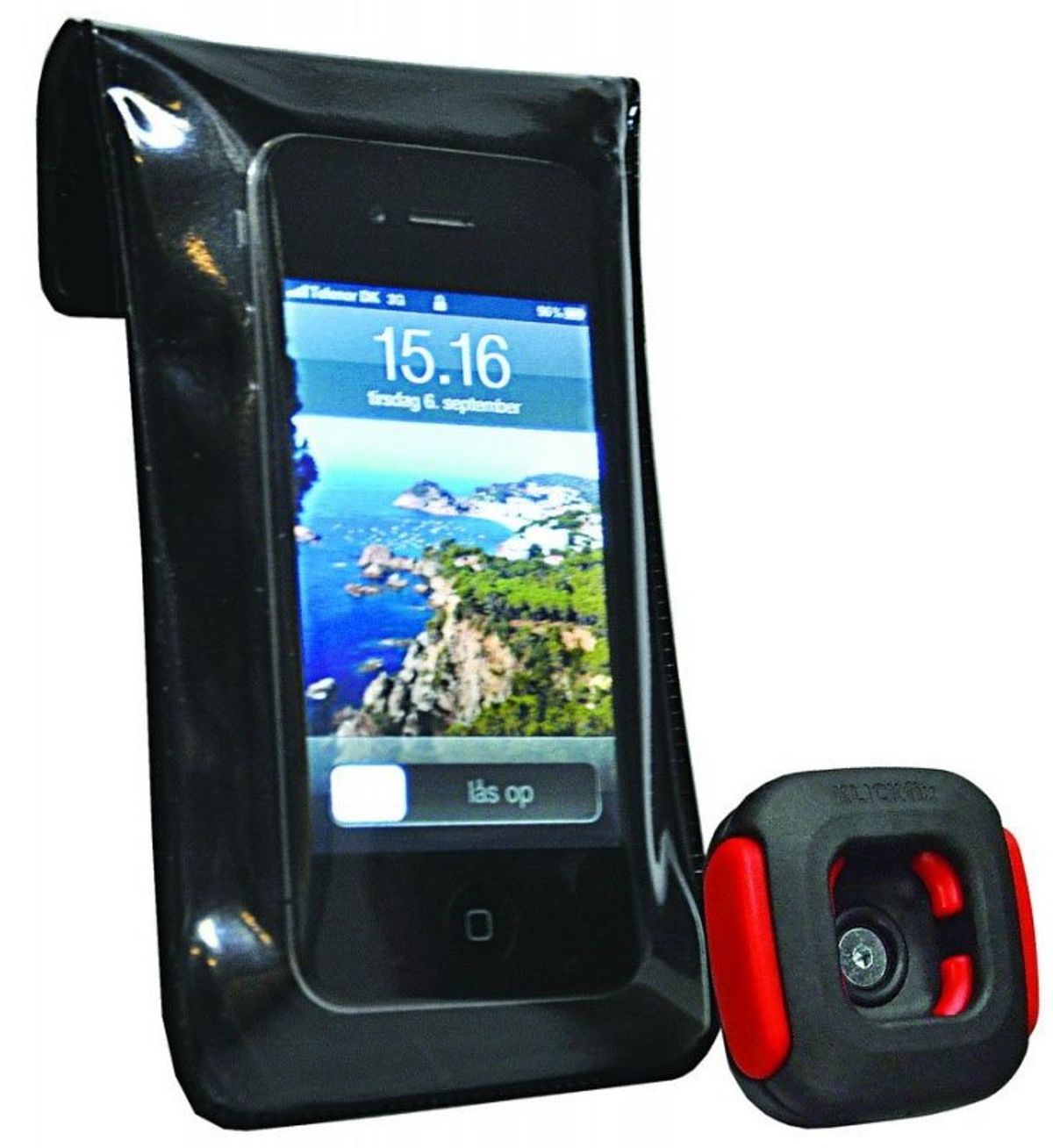 Klickfix Smartphone Holder i Duratex SMALL 7x12.5cm