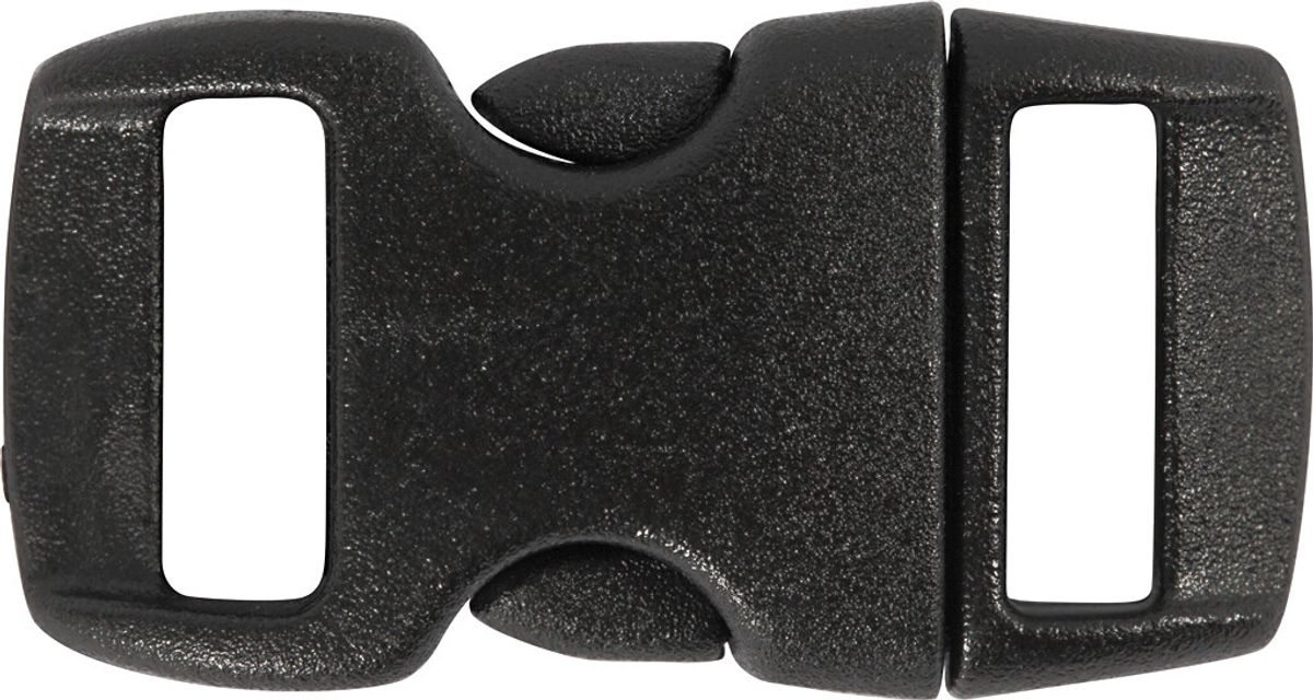 Kliklås - L 29 Mm - B 15 Mm - Hulstr. 3x11 Mm - Sort - 4 Stk.