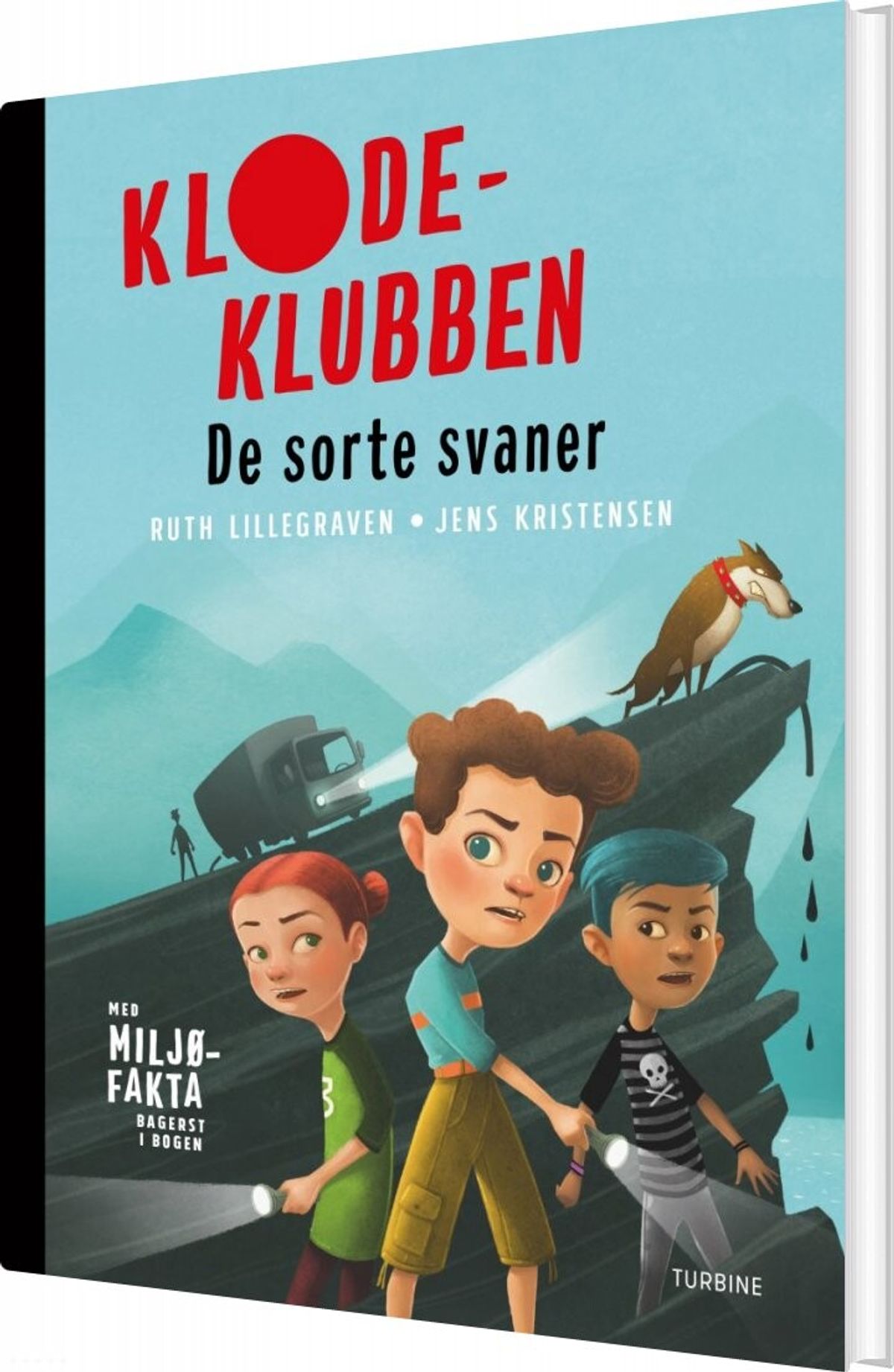 Klodeklubben - De Sorte Svaner - Ruth Lillegraven - Bog