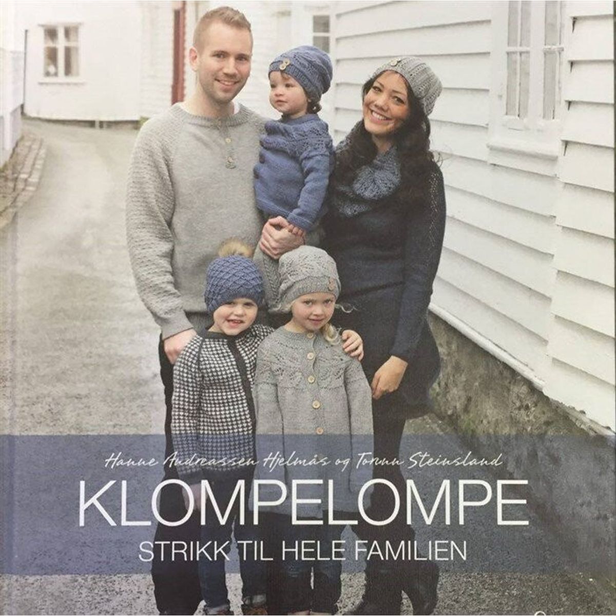 Klompelompe - Strik Til Hele Familien - Hanne Andreassen Hjelmås - Bog