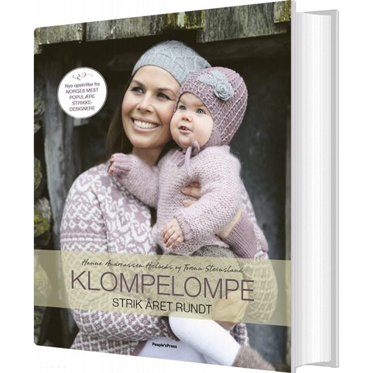 Klompelompe - Strik året Rundt - Hanne Andreassen Hjelmås - Bog