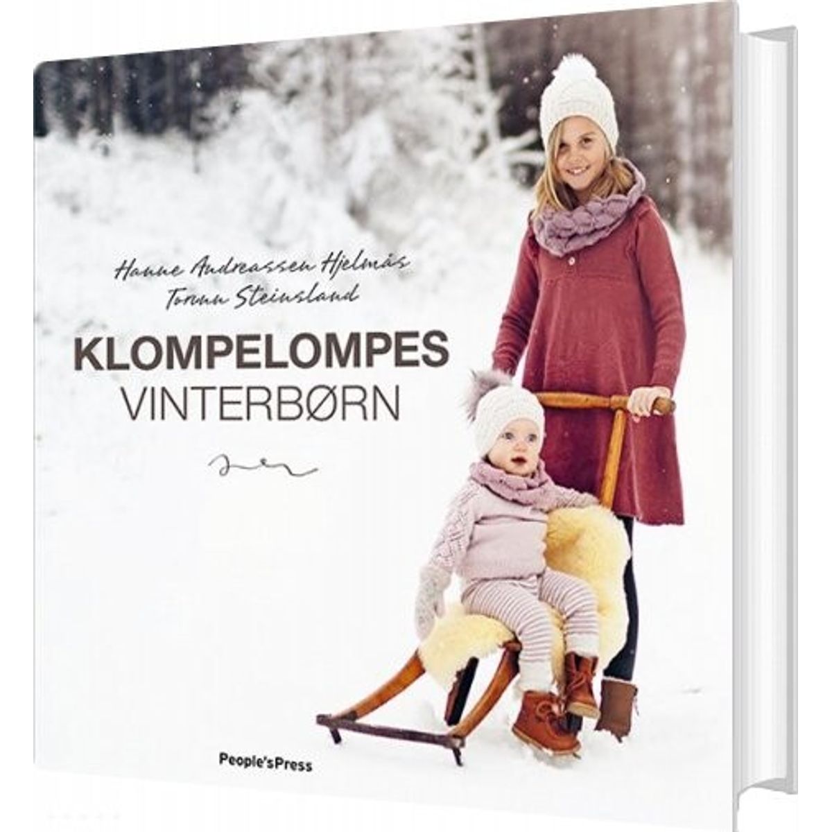 Klompelompes Vinterbørn - Hanne Andreassen Hjelmås - Bog