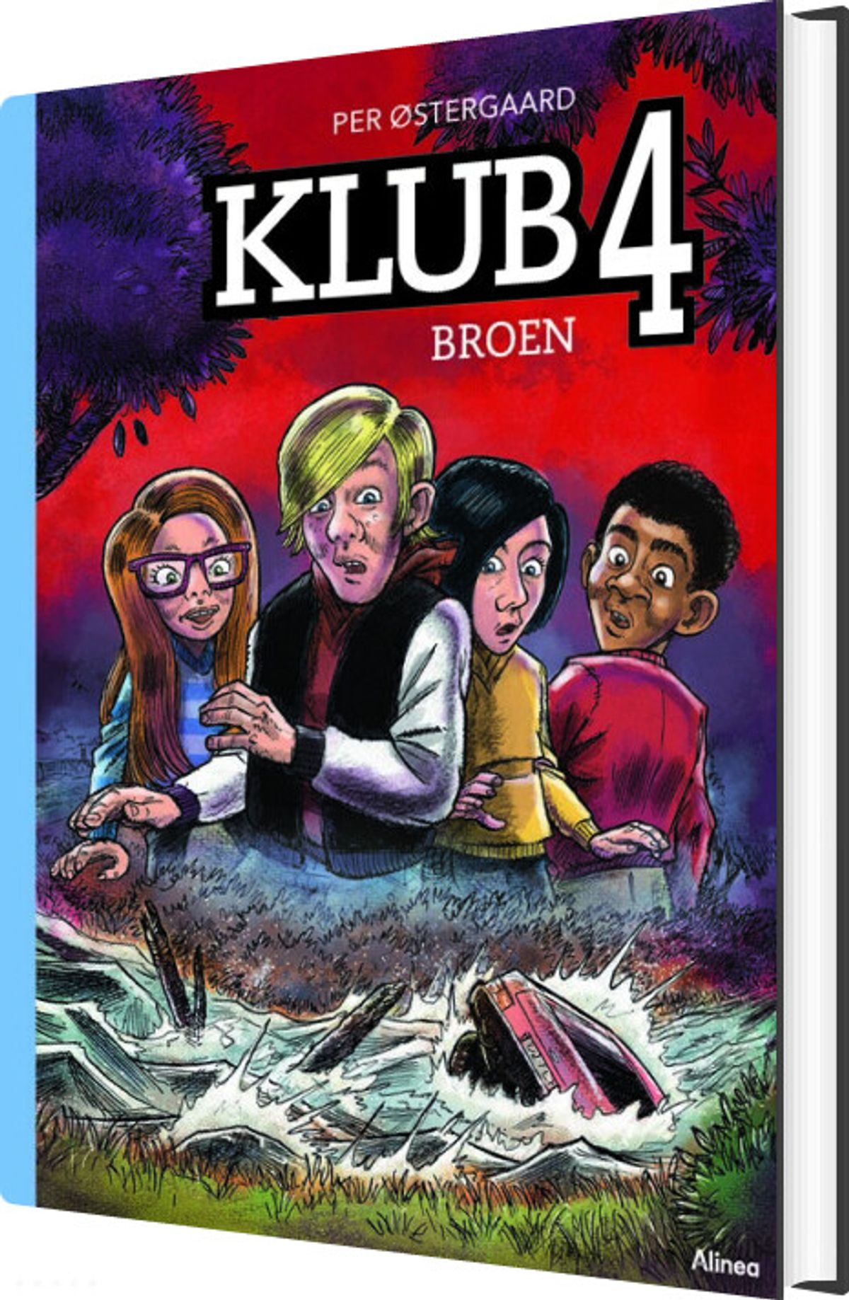 Klub 4 - Broen, Blå Læseklub - Per østergaard - Bog