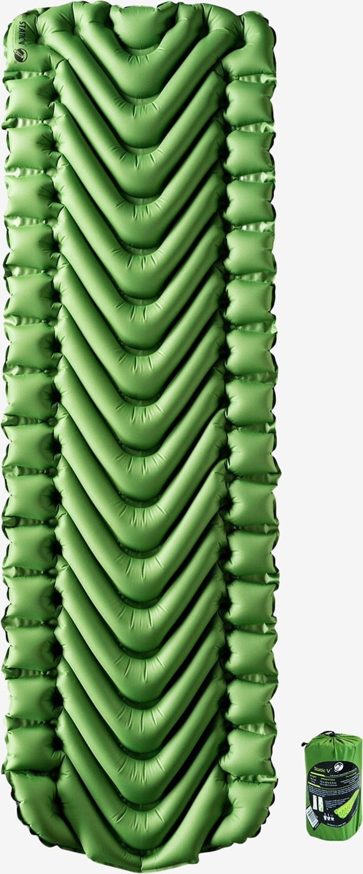 Klymit - Static V liggeunderlag (Grøn)
