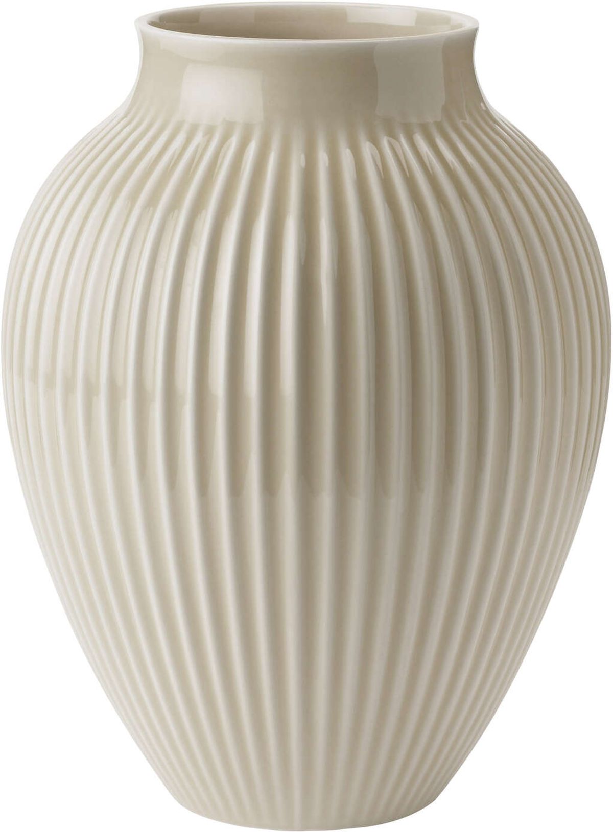 Knabstrup - vase H 27 cm Sand