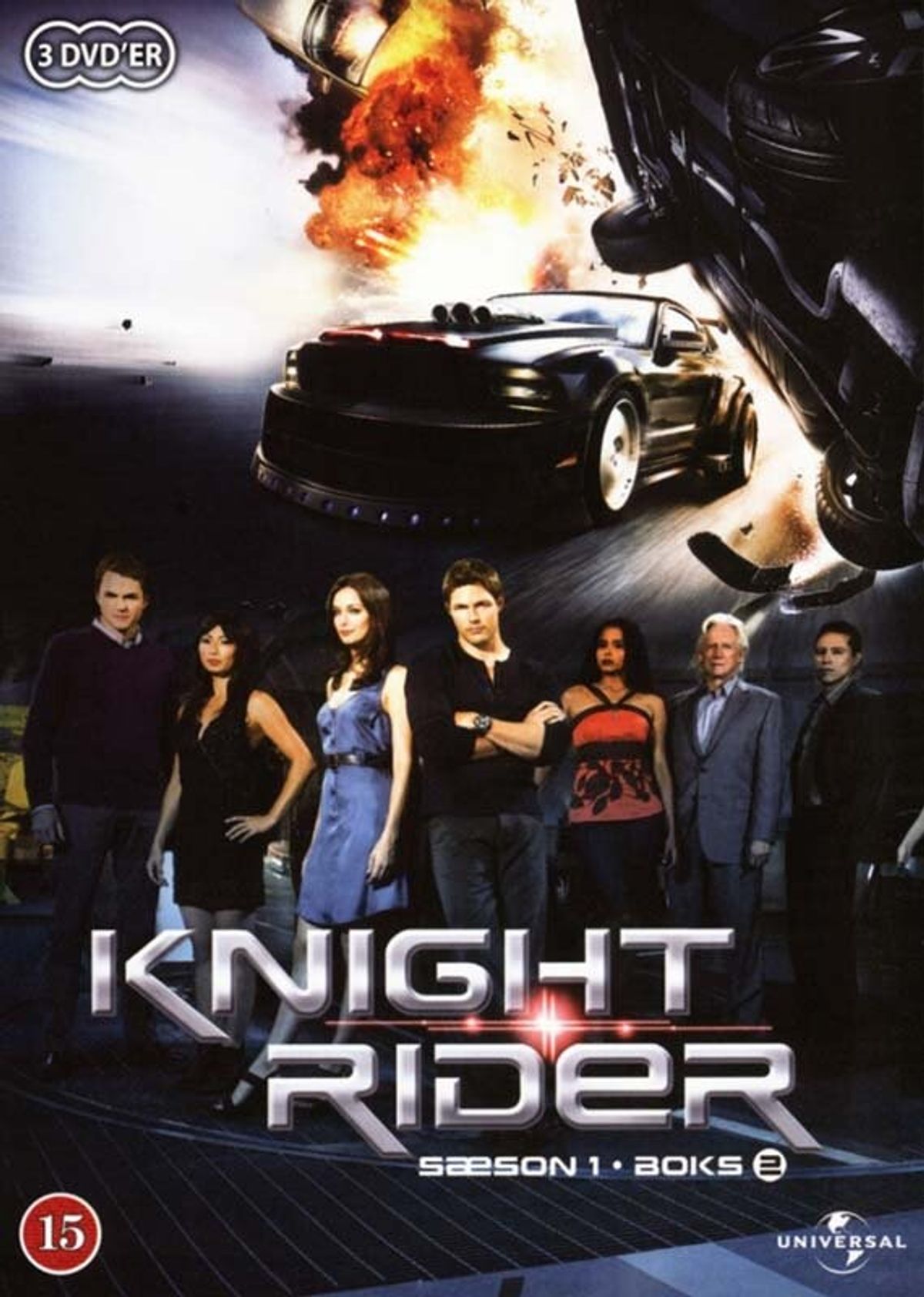 Knight Rider - Sæson 1 - Boks 2 - DVD - Tv-serie