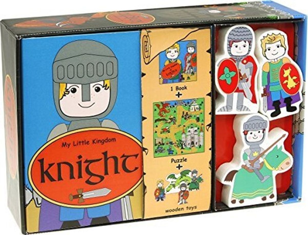 Knights, My Little Kingdom - Aktivitetsæske - Louise Buckens - Bog