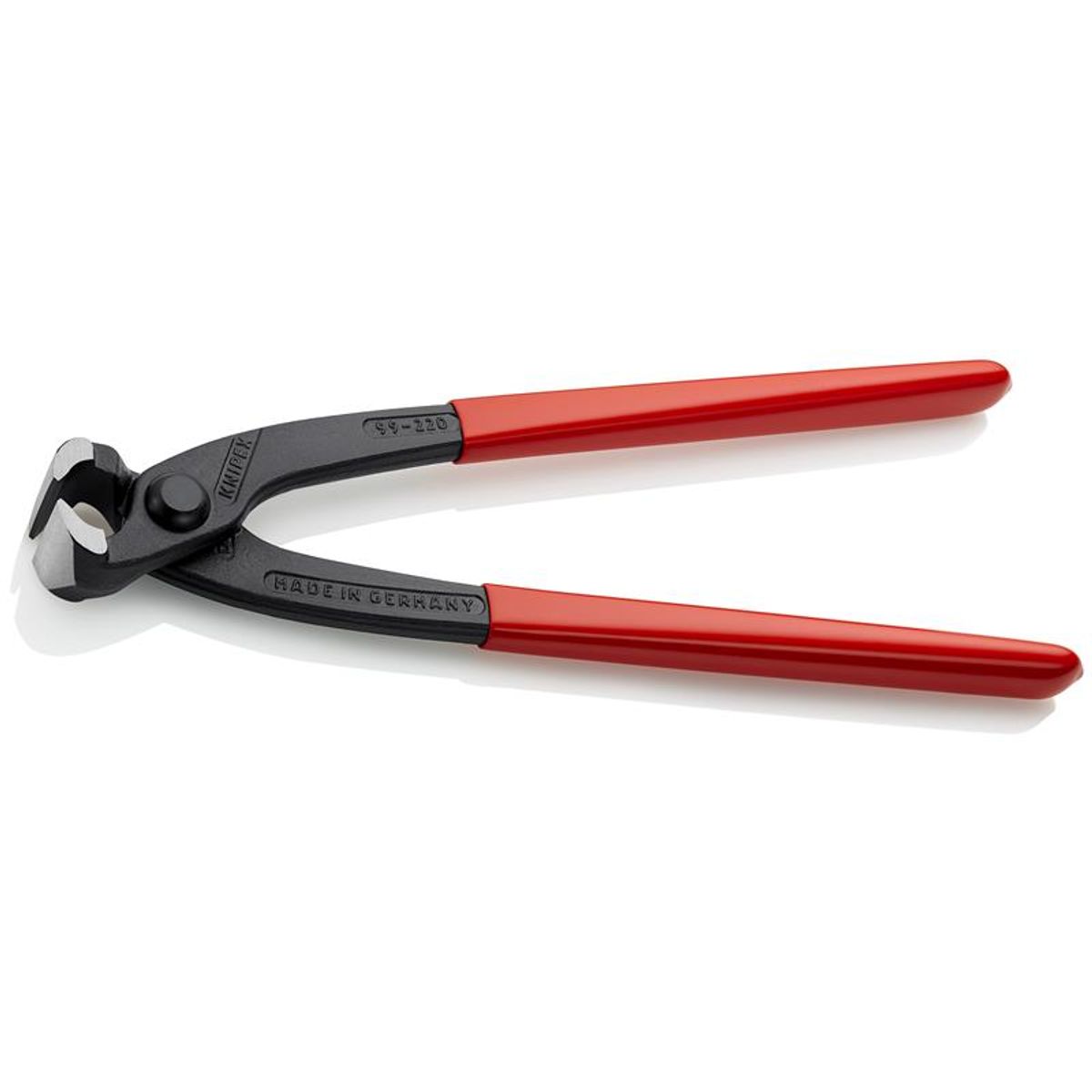 Knipex Bindetang (Rabitz- eller flettetang) sort atramenteret, betrukket med kunststof 220 mm