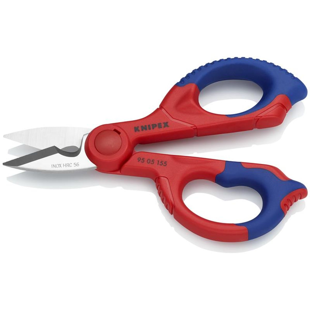 Knipex Elektrikersaks med flerkomponent-hylstre, glasfiberarmeret 155 mm