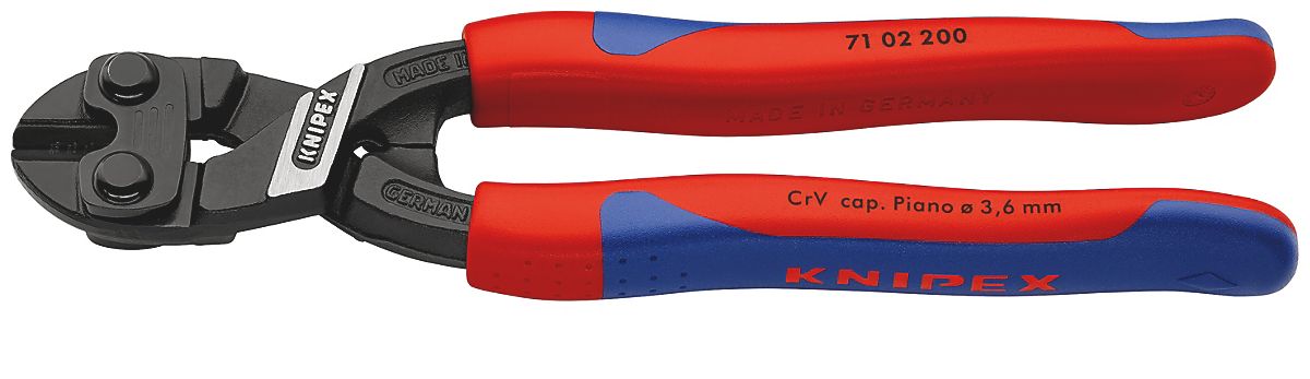 Knipex kompakt boltsaks 200mm Klipper op til Ø5,2mm - 71 02 200 CoBolt