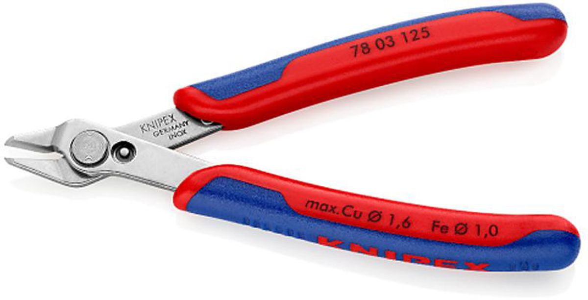 Knipex Super-Knips 125mm - tang Præcisionstang til fine skærearbejder,