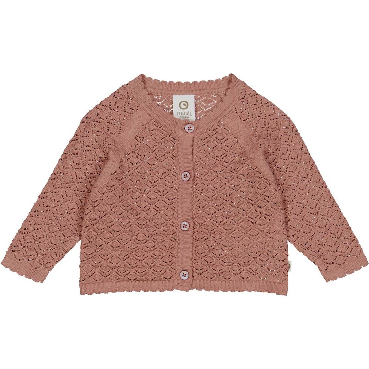 Knit strikket cardigan med mønster - Daydream - 86