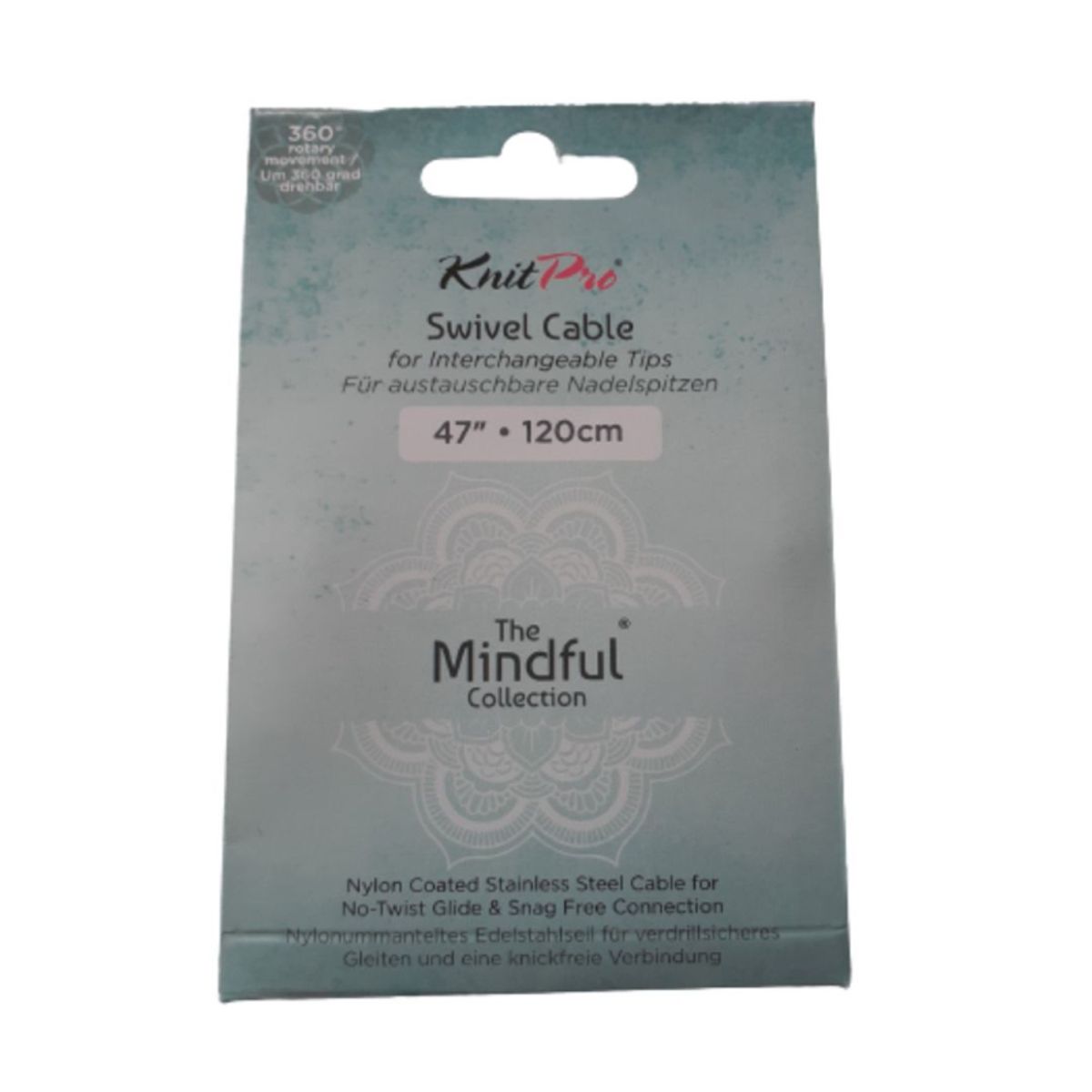 KnitPro Mindful Wire Swivel 360